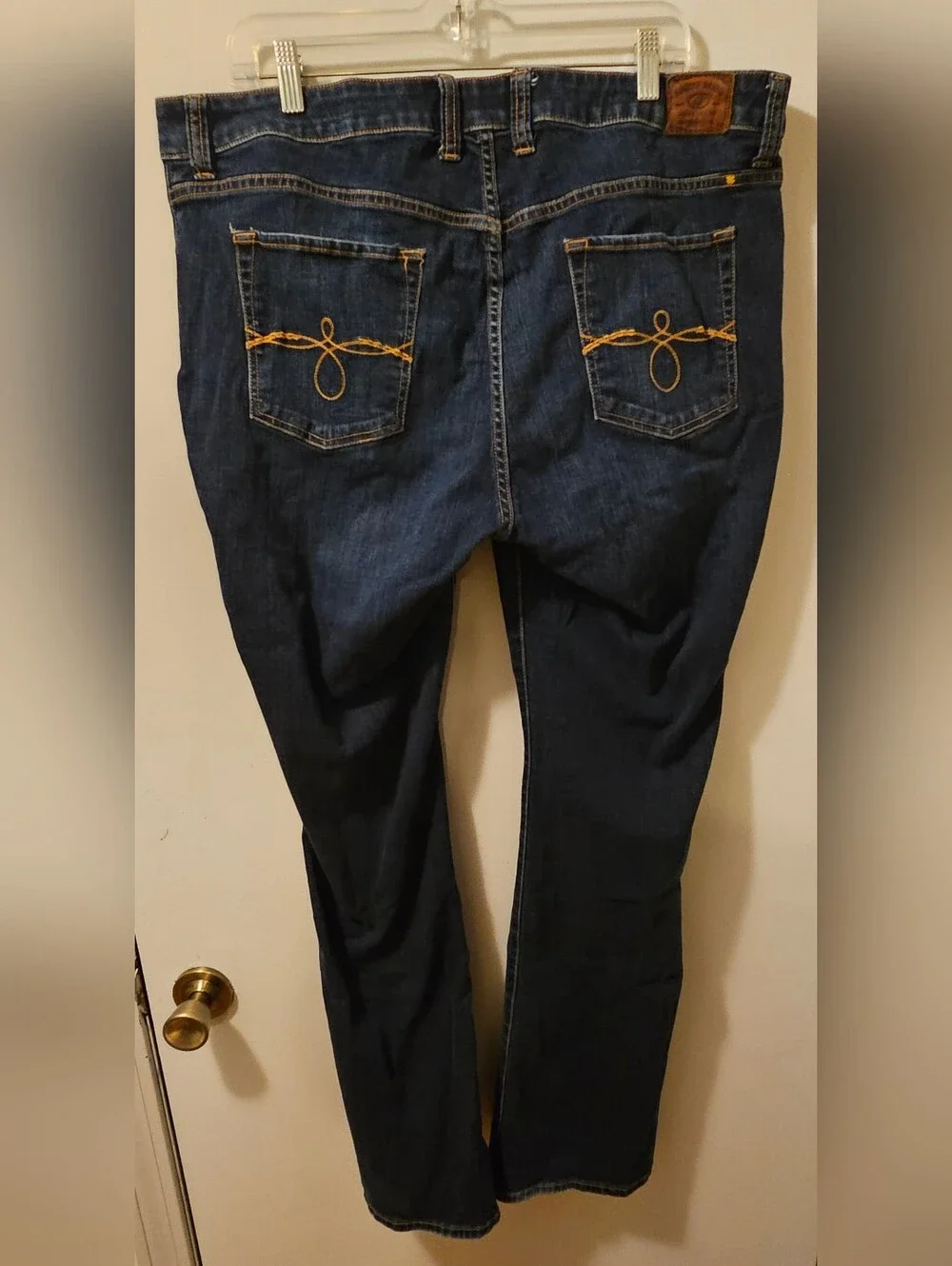 Lucky Brand Ginger Bootcut Jeans Women's Size 18W Blue Mid Rise Stretch Denim